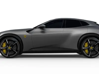 Ferrari Purosangue 2023 Low-poly 3D model