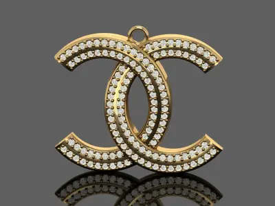 Diamond Pendant 3D print model