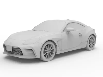 Toyota GR 86 2022 3D model 3D model