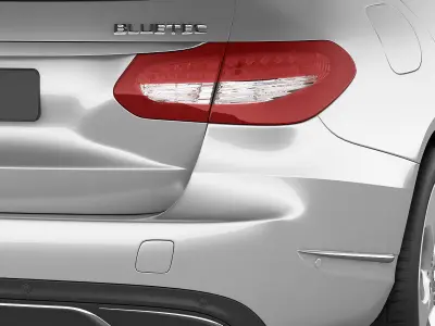 Mercedes C Class estate 2014 avantgarde 3D model