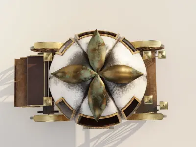 OLD CINDERELLA CARRIAGE 3D model