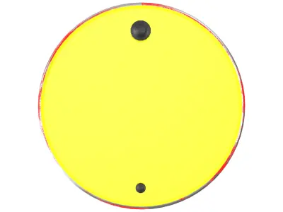 Shell oil barrel 3D model