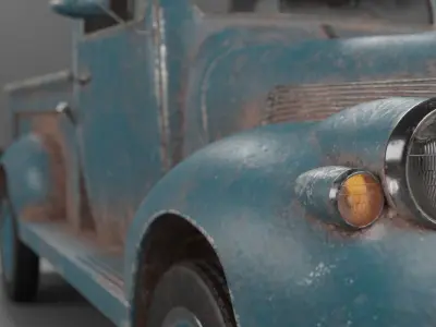 Old custom pickup Code 247  3D model