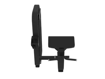 DHZ Fitness Camber Curl 3D model