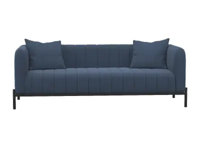 Jaxon Dark Blue Sofa 3D model