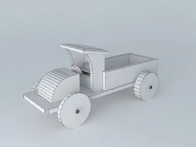 Toy truck 3D model