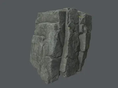 Rock Unreal Engine 4  Low-poly 3D model