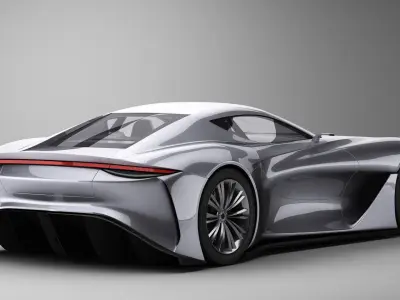 Generic Future EV Sportcoupe 3D model