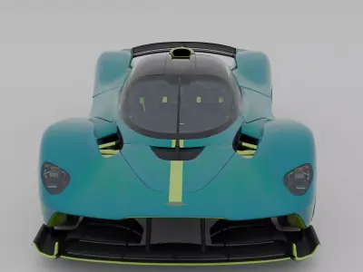Aston Martin Valkyrie 3D model