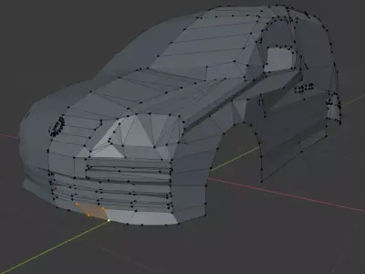 Volkswagen Caddy 2006 Combi 3D Model 3D model