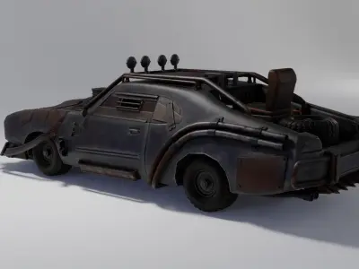 Apocalypse Master Low-poly 3D model