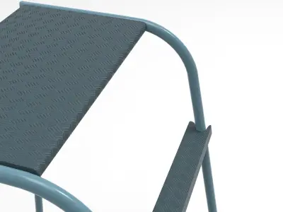 Ola Kitchen Ladder Low-poly 3D model