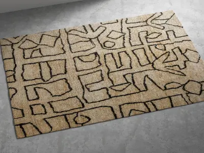 Carpets Collection 02 Hi-res 3D model