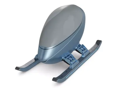 Kicksled 3D model purchase