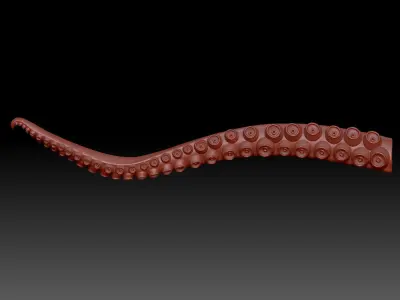 Tentacle 3D print model