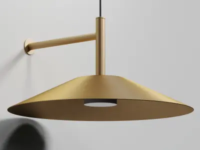 LEDS C4 H LED pendant and wall LIGHT Low-poly 3D model