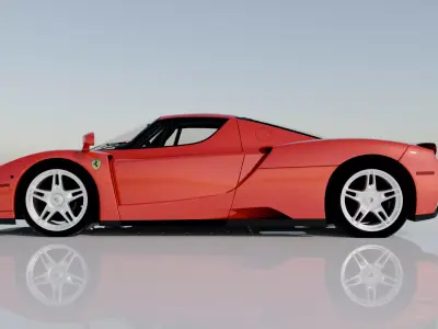 Ferrari Enzo 2004 Game and Cinematic Ready Realistic Low-poly 3D model