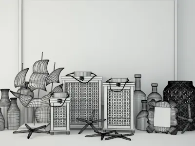 Marine Decoration 3D model