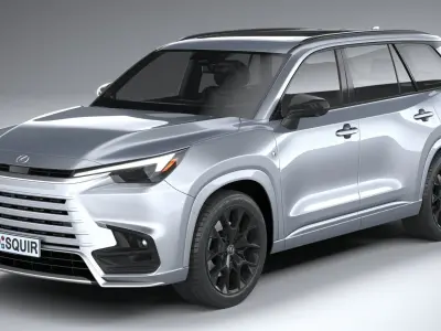 Lexus TX 500h 2024 3D model