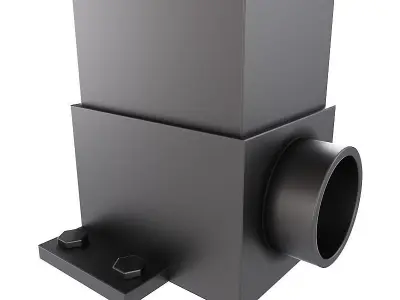 Motorized Pergola 5a 3D model