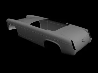 MG Miget body 3D model
