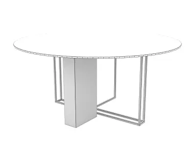 Plinto Round 3D model