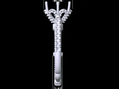 Verragio Ring 3D print model