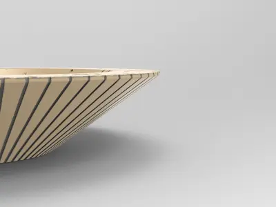 Yugt Vase Low-poly 3D model