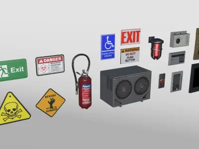 RAK 1 Off the Wall Low-poly 3D model