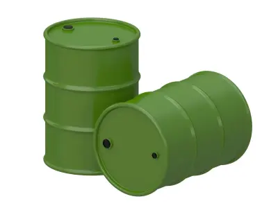 Barrel Green 3D model