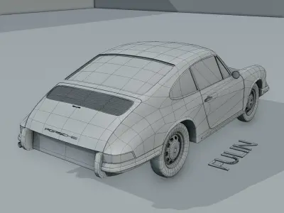 Porsche 911 3D model