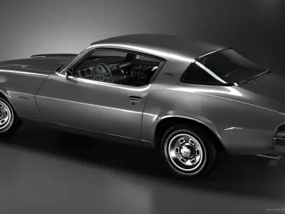 1975 Chevrolet Camaro 3D model