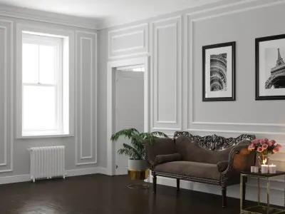 inteior 205 3D model