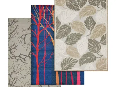 Rug Set 1776 3D model