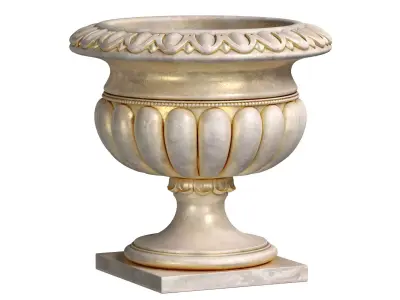 Classic outdoor  vase for decoration  3D model