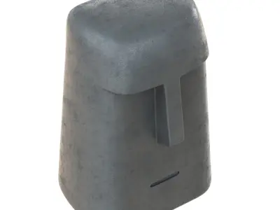 Levin Moai Figurine 3D model