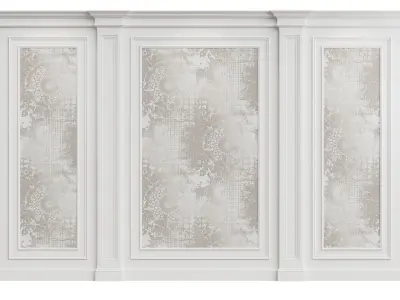 Wall Molding 3D model buy