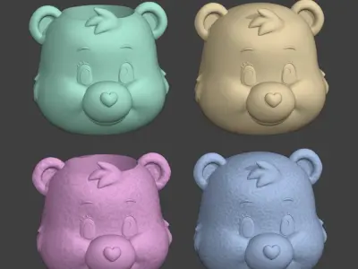 Care Bears 80s Planter Retro Pen Holder 3D print model