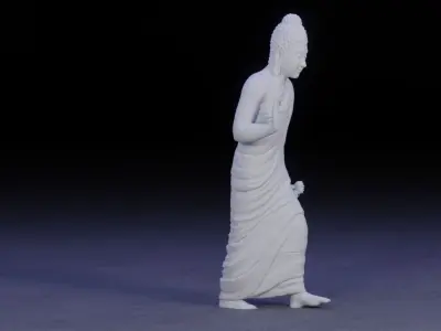 Buddha Idol 3d printable model 1 3D print model