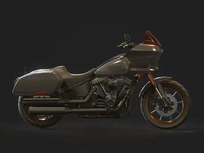 Base model Harley Davidson Low Rider ST 2023 3D model