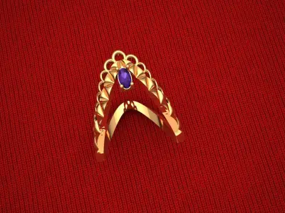 Vanki Ring Design Stl File 3D print model