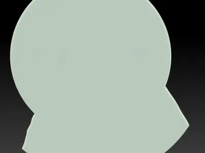 Virgin Mary 3 3D print model