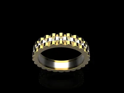 Chain ring model 802 3D print model