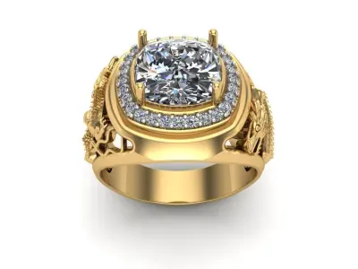 The Dragon Ring 3D print model