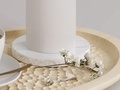 Coffee set 05 3D model