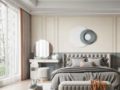  Bedroom interior 85 3D model