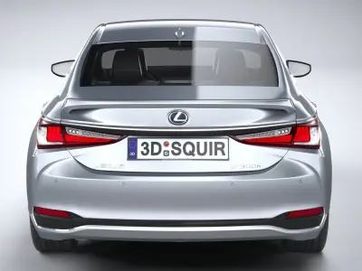 Lexus ES 2022 3D model