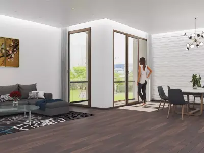 Living Room 3D model