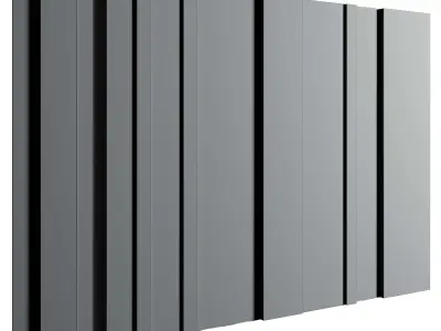 Headboard 3d Wall Panel 3D model