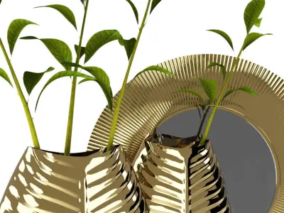 Zara decorative set 3D model